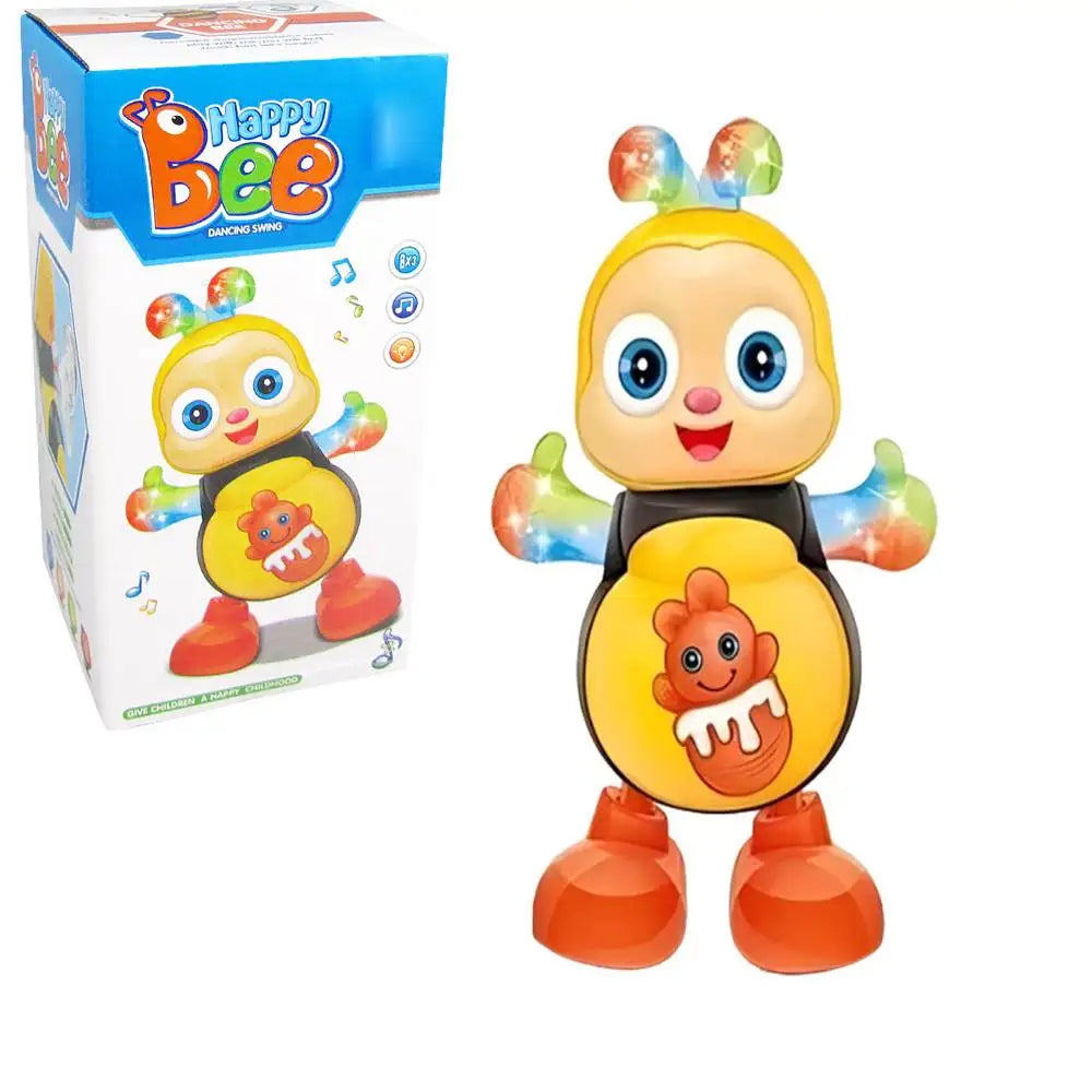 Cartoon Educational Toys with Lights & Music Interactive Singing Animal for Kids Christmas Birthday Gifts for Boys Girls