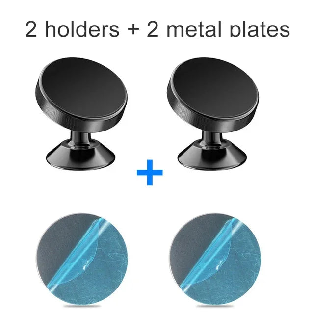 Universal Magnetic Car Phone Holder Magnet Mount Mobile Cell Phone Stand Dashboard Phone Holder GPS Support For iPhone Samsung