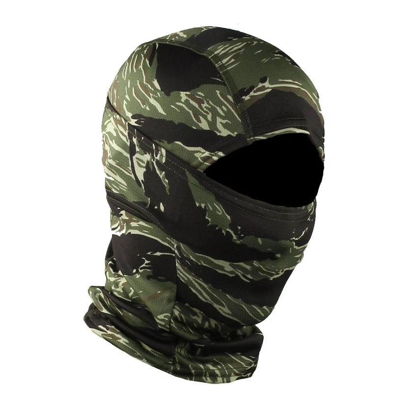 Summer Men's Women's Elastic Breathable Balaclava Hat Sunscreen Cycling Full Face Mask Scarf For Hiking Fishing Skiing