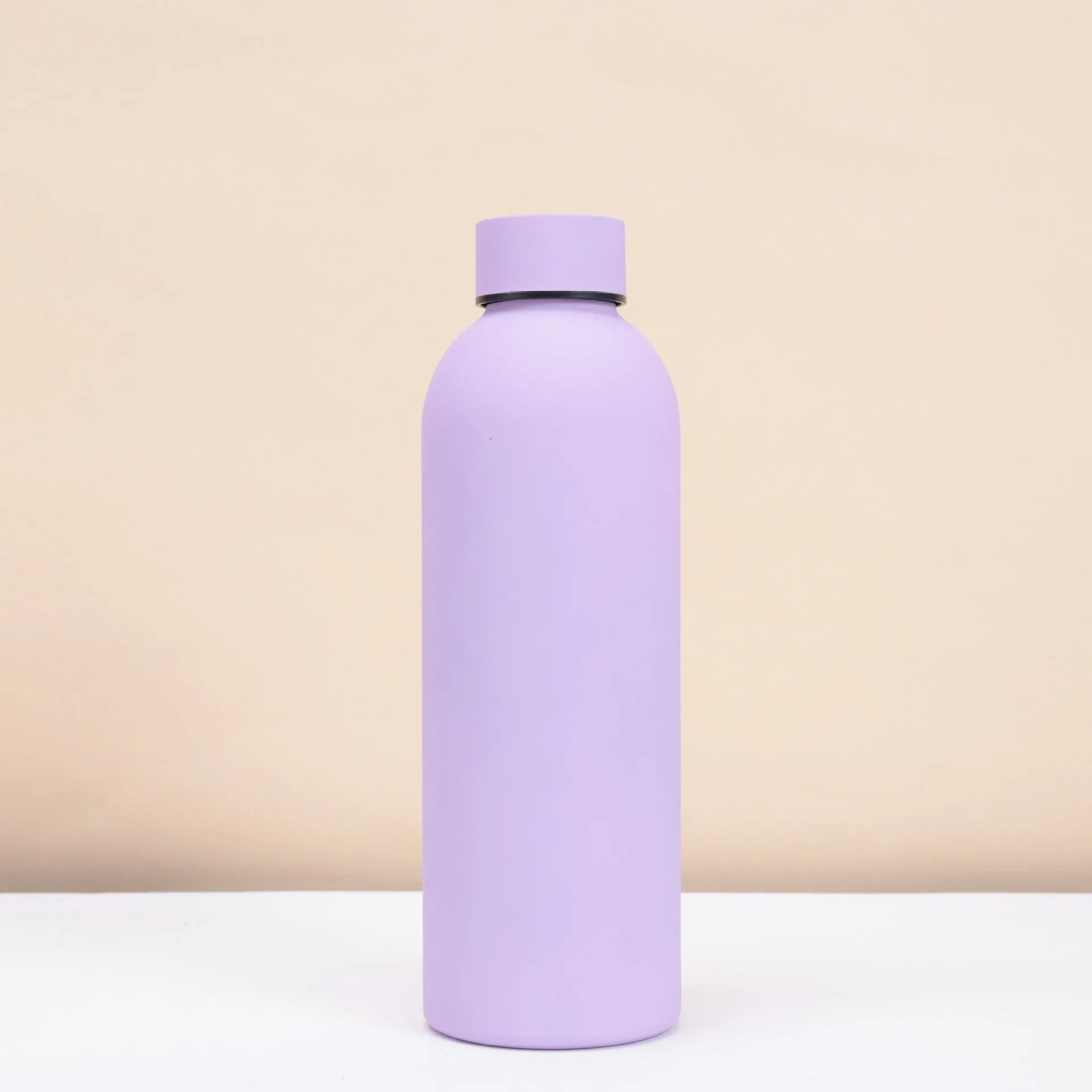 500ml Insulated Bottle Solid Color 304 Stainless Steel Jug with Lid Large Capacity Ice Coffee Cup Portable for Driving Travel