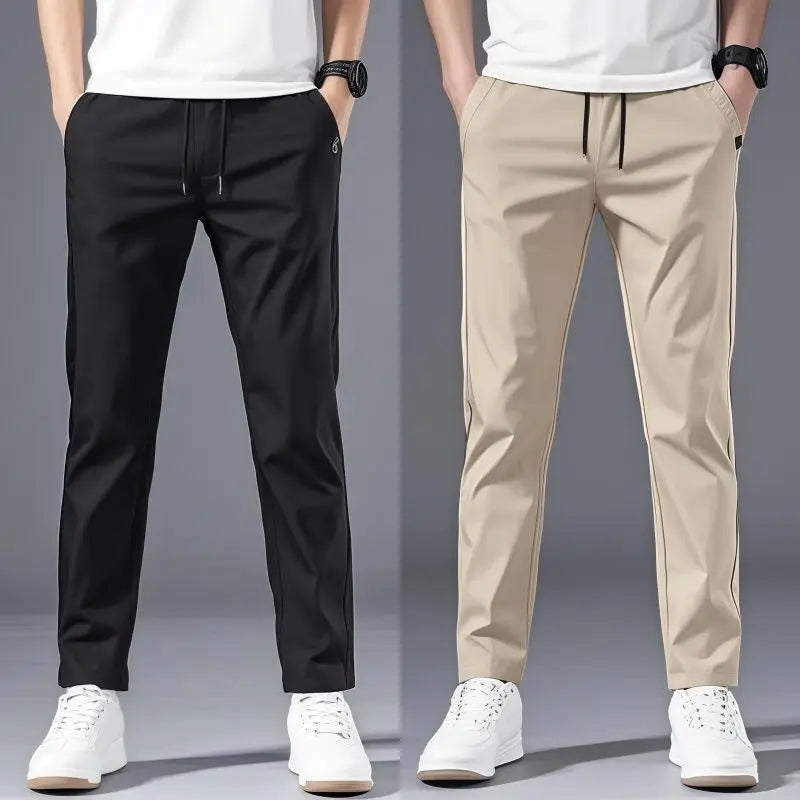 Pantalón Hombre Verano - Recto y Liviano Estilo Coreano