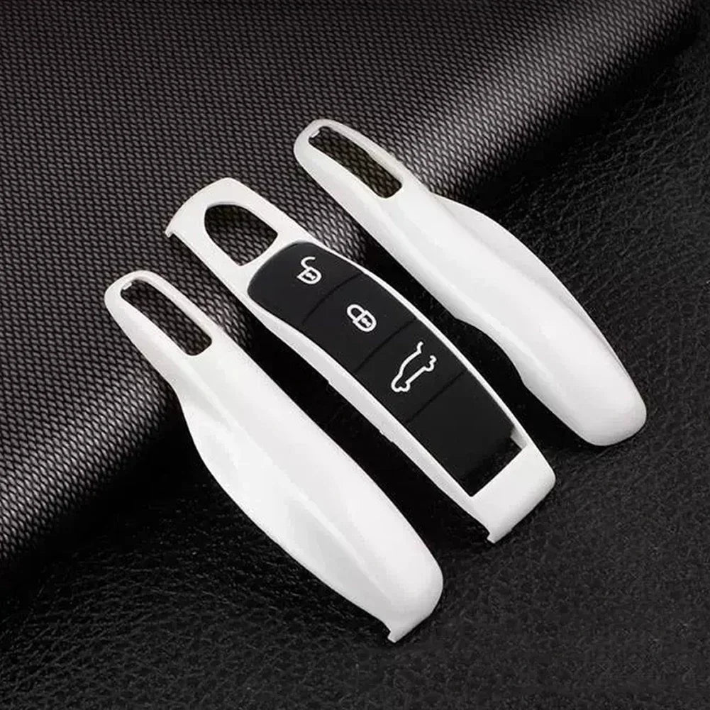 Car Smart Remote Key Case Covers Set Shell For Porsche Panamera Spyder Carrera Macan Boxster Cayman Cayenne 911 970 981 991