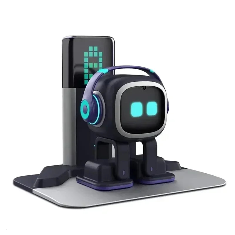 New Upgraded AI EMO Desktop Robot Intelligent Real-Time Chat Interaction, Built-In ASR Voice Recognition for Smooth Conversation