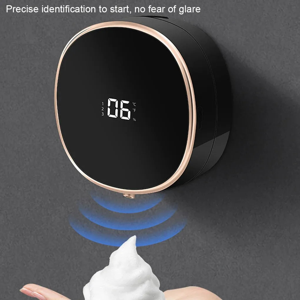 Touchless Automatic Soap Dispenser Adjustable Intellisense USB Rechargeable for Kitchen Bathroom Sink Household