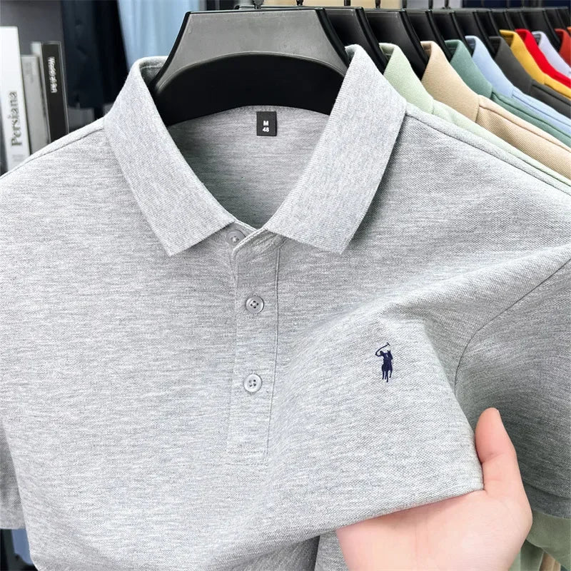 Polo Premium Hombre Manga Corta | Lujo y Estilo - Perfecto para Verano