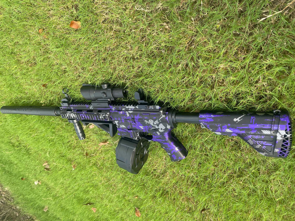 Perfect Gift for Men & Teens: M416 Full Auto Gel Blaster Gun - Dominate with 16m Straight Shooting, Ultimate Outdoor Battlefield