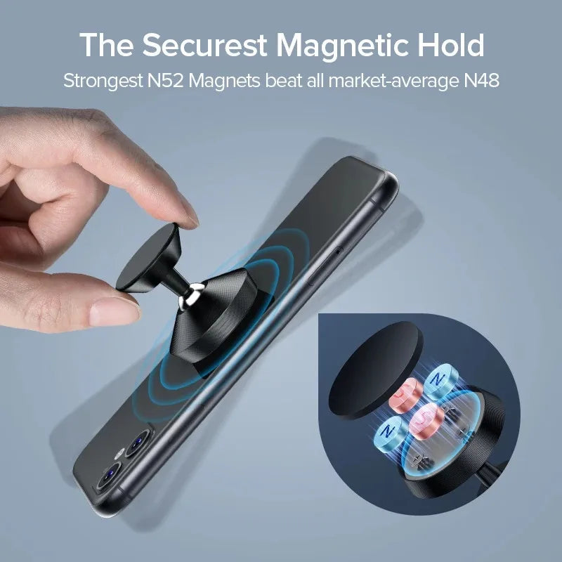Universal Magnetic Car Phone Holder Magnet Mount Mobile Cell Phone Stand Dashboard Phone Holder GPS Support For iPhone Samsung