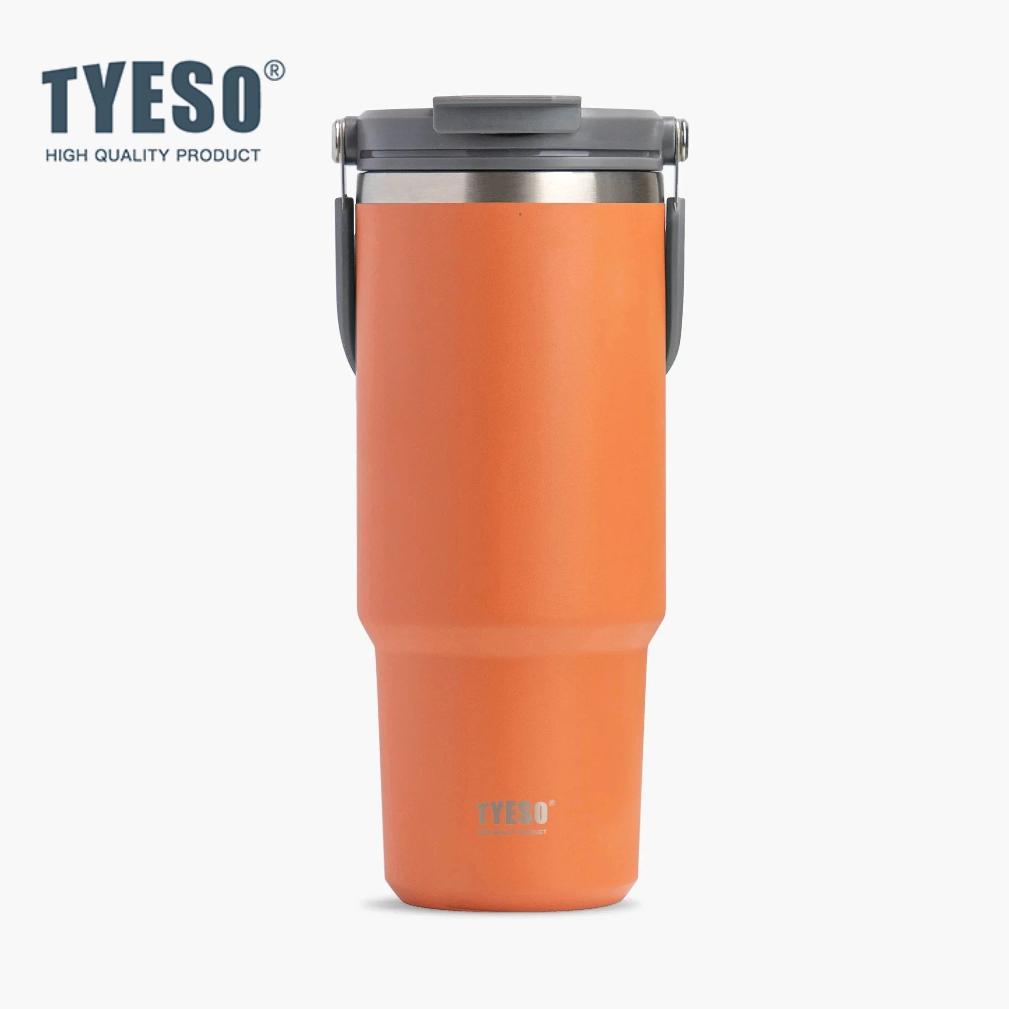 Tyeso 900ML Travel Mug Stainless Steel Coffee Cup Cold Hot Double-layer Insulated Cup Tumbler Thermo Water Bottle Car Vacuum Cup