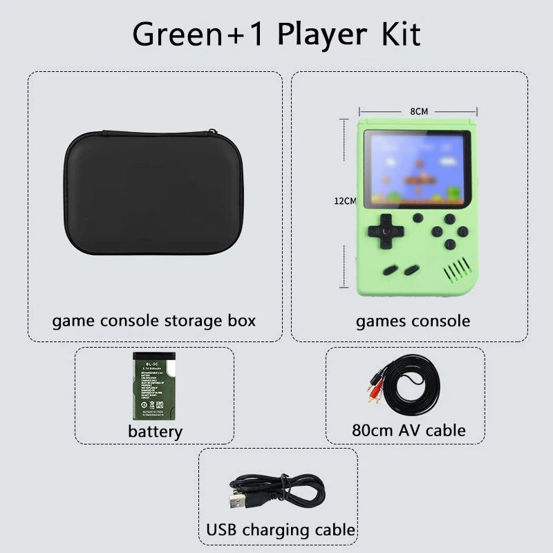 Built-in 500+ Classic Games Children's Handheld Game Players for Gameboy Output Emulator Charging Can Be Connected To The TV
