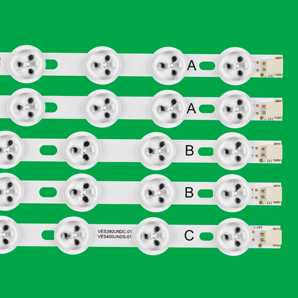 New TV LED Bars For VESTEL K40DLV2F VES400UN VES400UNDS01B D40F185N3C VES390UNDC 01 40 BMS DLED 0.36A U5R7 YE PAR LT-39C740
