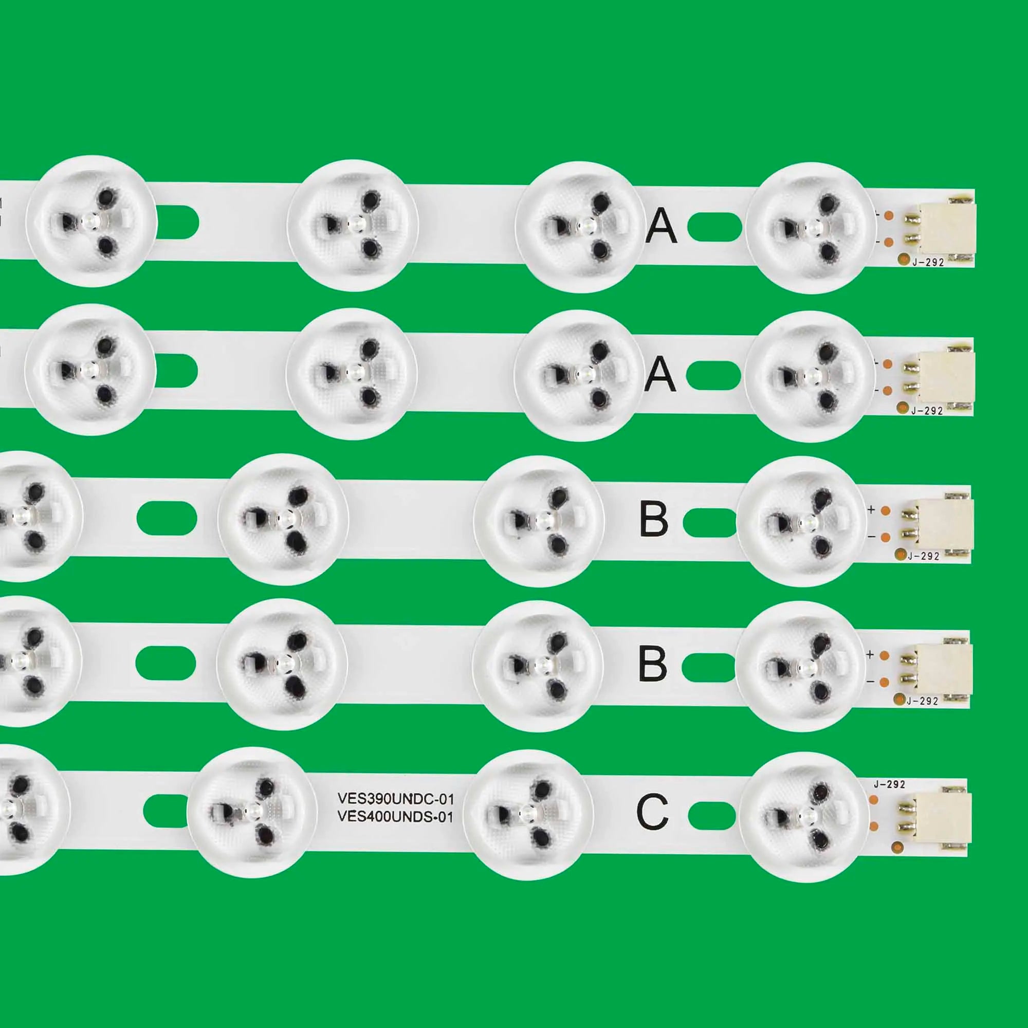 New TV LED Bars For VESTEL K40DLV2F VES400UN VES400UNDS01B D40F185N3C VES390UNDC 01 40 BMS DLED 0.36A U5R7 YE PAR LT-39C740