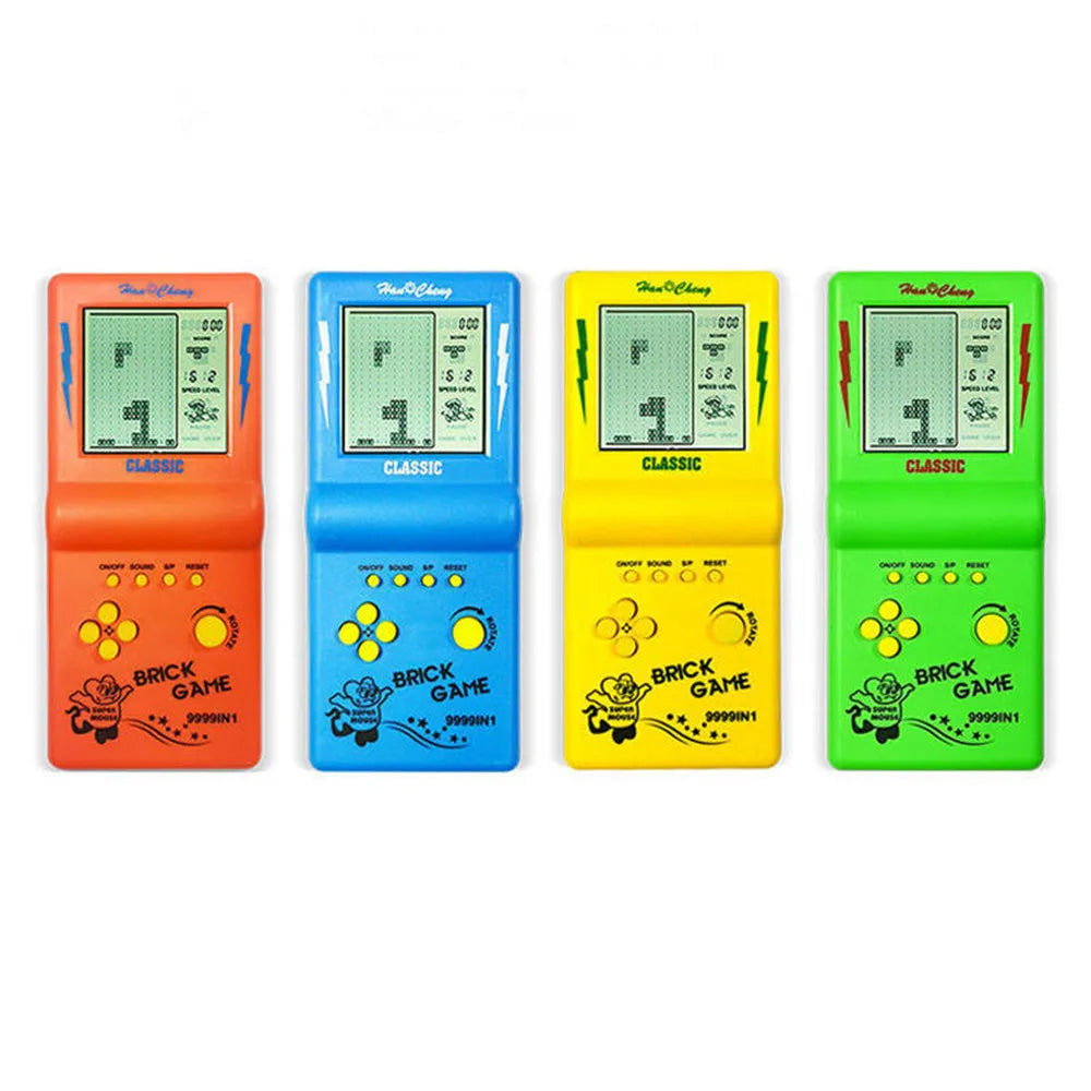 3.5" Game Console For Tetris Console Retro Handheld Game Players Mini Children's Nostalgic Pocket Games Machine Kids Puzzle Toys