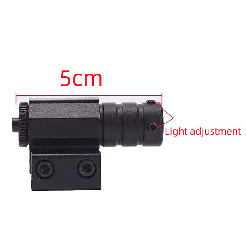Tactical Red Dot Laser Pointer Sights Hunting with 11mm/20mm Mount Adjustable Sight Accsesories for Picatinny Rail