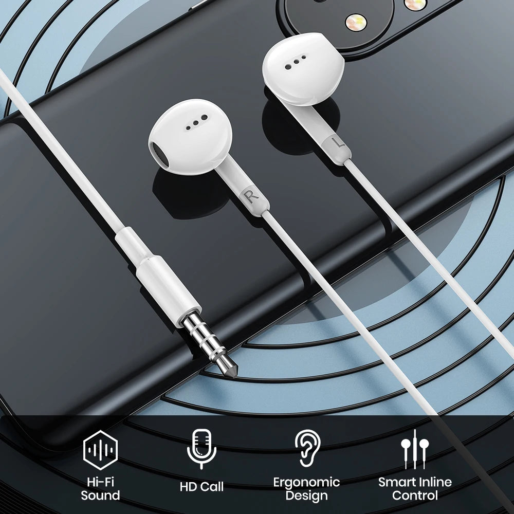 Auriculares USB-C HiFi con Micrófono - Compatible iPhone y Samsung