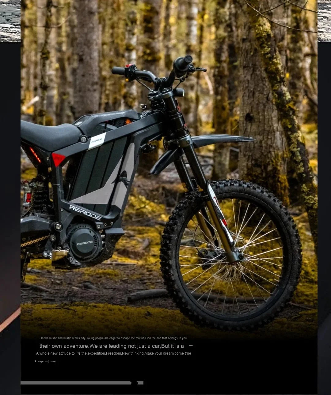 Moto Eléctrica de Cross 72V 8000W | Todoterreno para Adultos - ¡Velocidad Extrema!