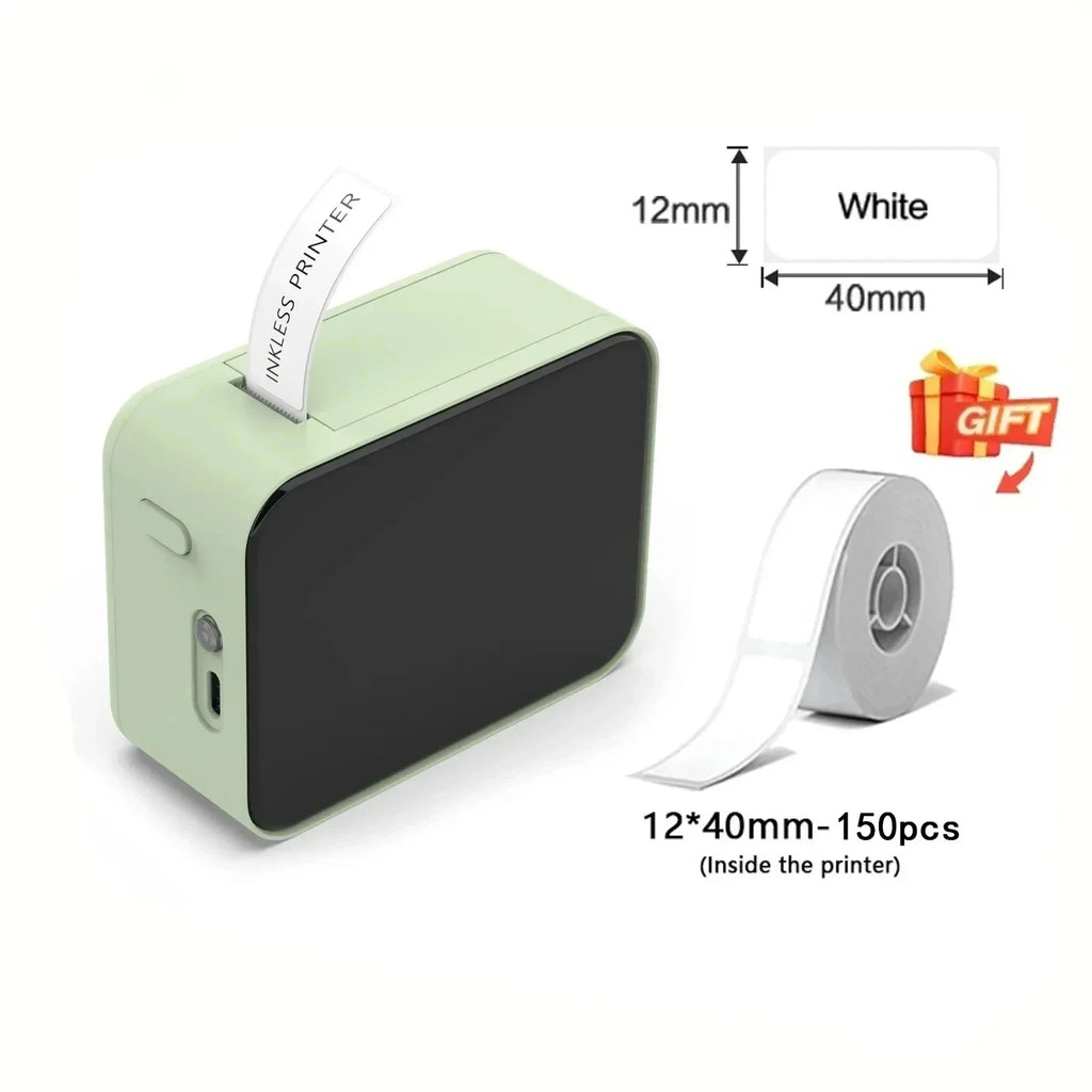 MarkLife P15 Thermal Label Printer Mini Portable Wireless Bluetooth-compatible Labeling Sticker Machine for Home Office