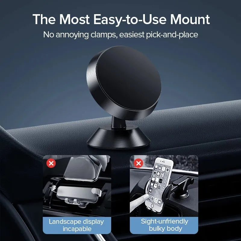 Universal Magnetic Car Phone Holder Magnet Mount Mobile Cell Phone Stand Dashboard Phone Holder GPS Support For iPhone Samsung