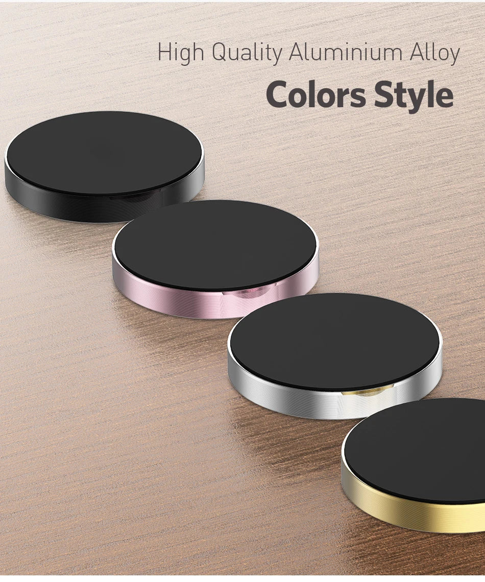 Universal Magnetic Car Phone Holder Magnet Mount Bracket Stick on Car Dashboard Wall All Mobile Phone Holder For iPhone Samsung