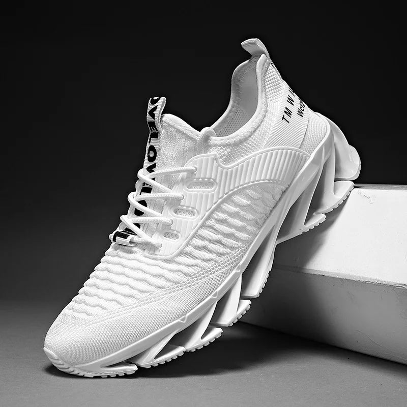 Men Shoes Fashion Mesh Breathable High-quality Sneakers Platform Soft Sole Casual Trend Versatile Running Shoes Tenis Masculino
