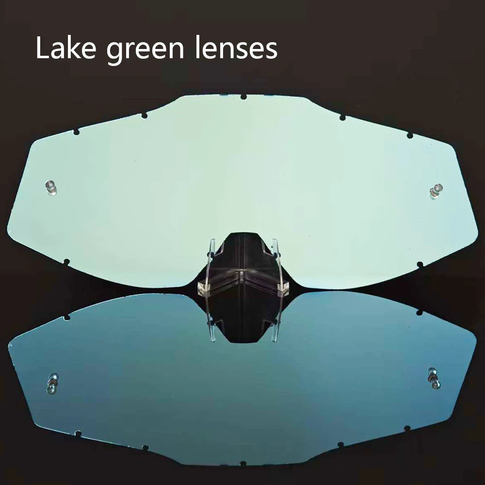 Gafas Motocross Universales – Lente PC Antipolvo y Viento Moto