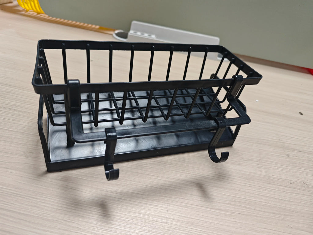 Estante de Cocina Adhesivo con Ganchos - Sin Perforaciones