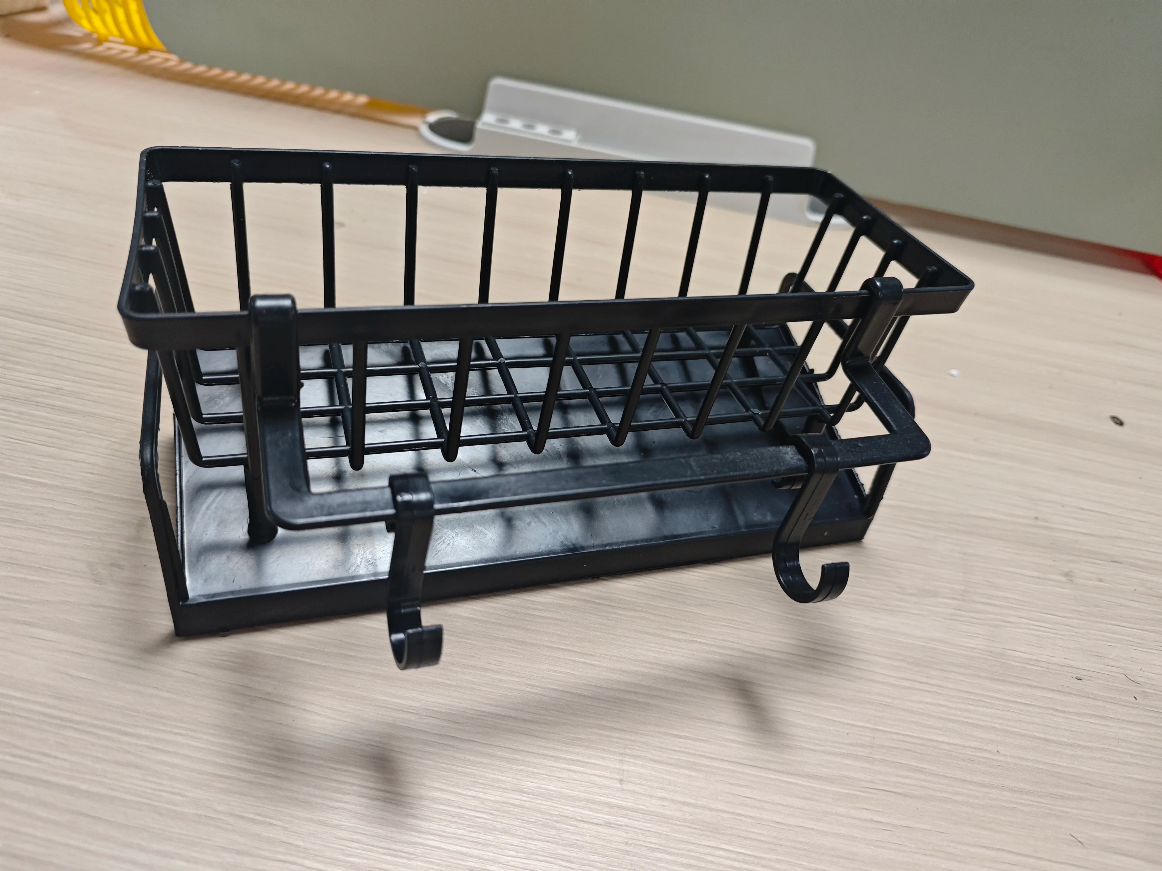 Estante de Cocina Adhesivo con Ganchos - Sin Perforaciones