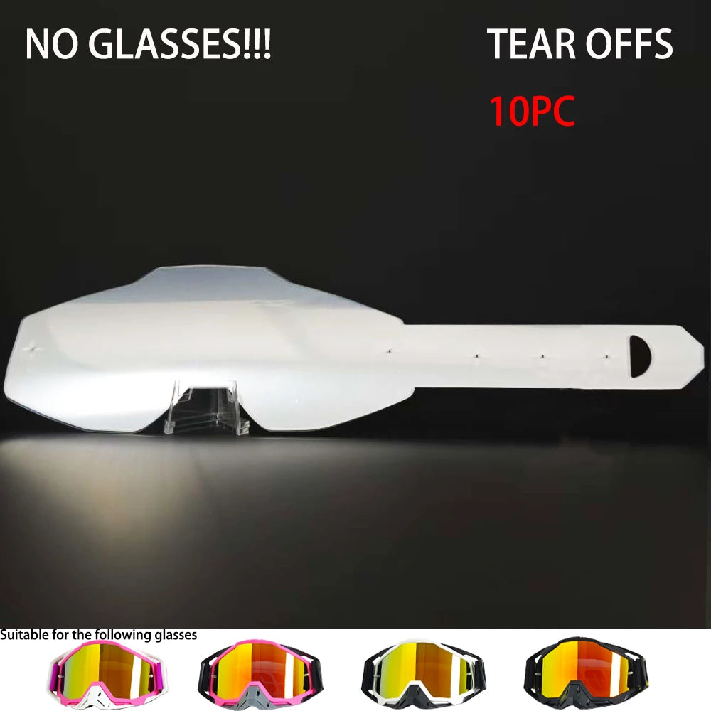Gafas Motocross Universales – Lente PC Antipolvo y Viento Moto