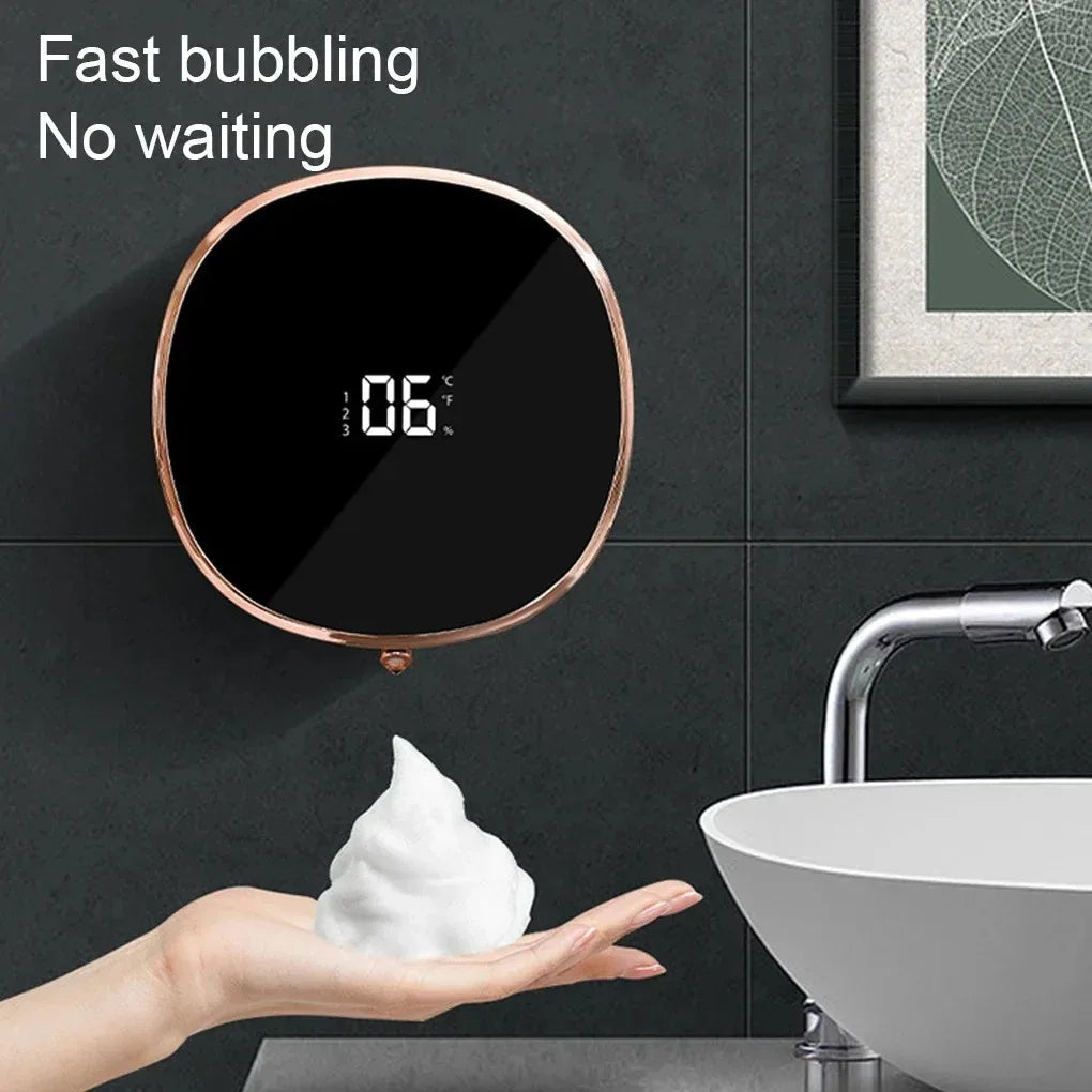 Touchless Automatic Soap Dispenser Adjustable Intellisense USB Rechargeable for Kitchen Bathroom Sink Household