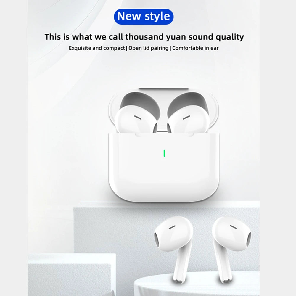 UEESFIT A6 TWS Bluetooth Earphone ENC Mini Wireless Earbuds Noise Cancelling Sport Headsets Gaming Headphone For Smartphone