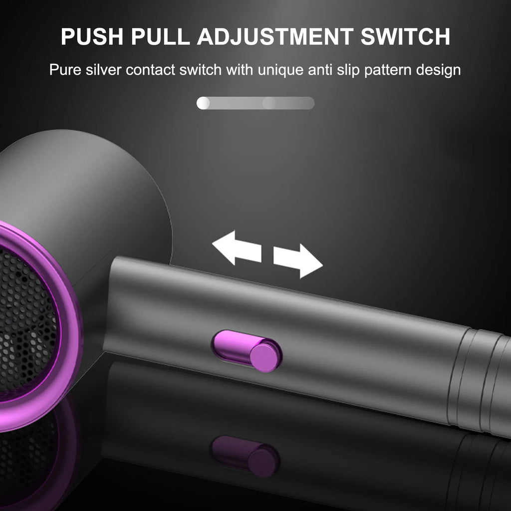 New High-Speed Hair Dryer 800W High-Power Negative Ion Ultra Silent Recommended Professional Hair Dryer For Home Hair Salons