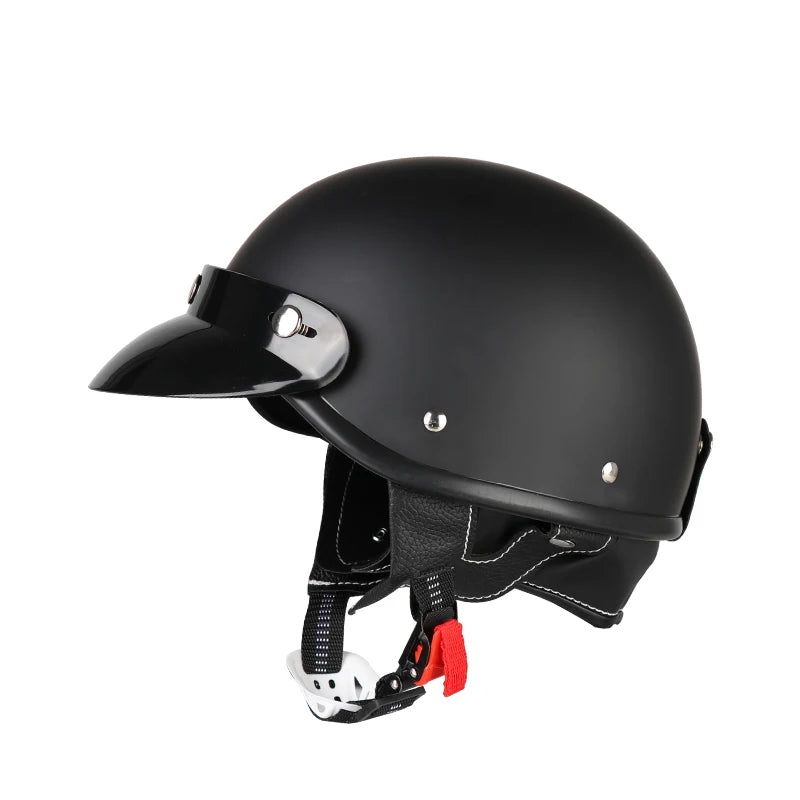 Classic retro couple half helmet, bicycle/electric bicycle/motorcycle helmet half helmet Christmas gift present