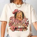 Country Music Legend Tribute Dolly T-Shirts Women Men Short Sleeve Dolly Fan Gift Shirt