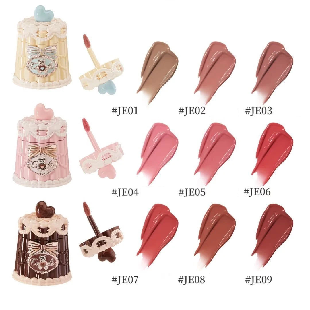 Flower Know Sweetie Bear Makeup Set Shimmer Matte Blush Lipstick Kit