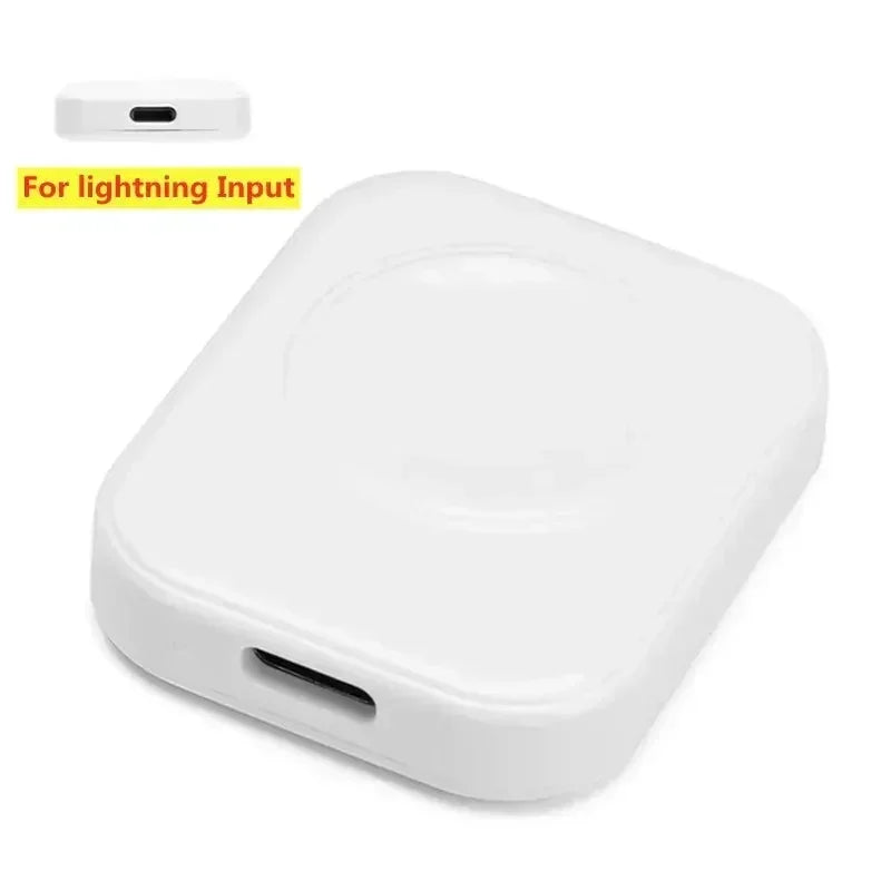 Fast Magnetic Watch Wireless Charger For Apple Watch Ultra 3 2 1 Series 9 8 7 6 SE Charger Dock Adapter Type C Portable Charger