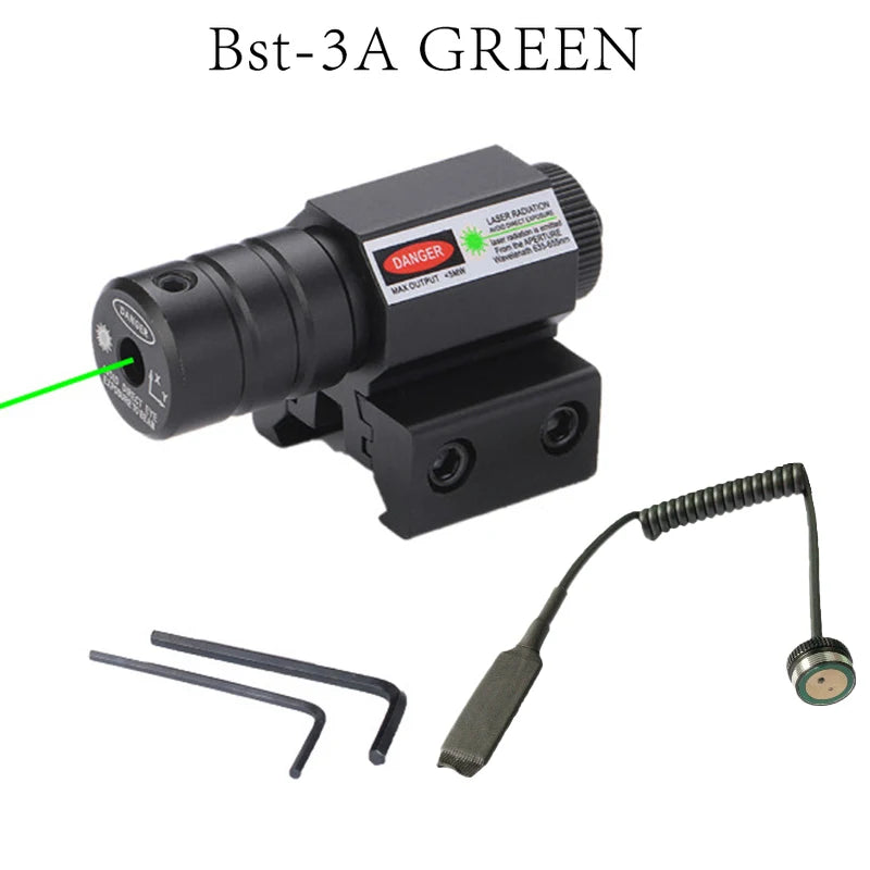 Tactical Red Dot Laser Pointer Sights Hunting with 11mm/20mm Mount Adjustable Sight Accsesories for Picatinny Rail