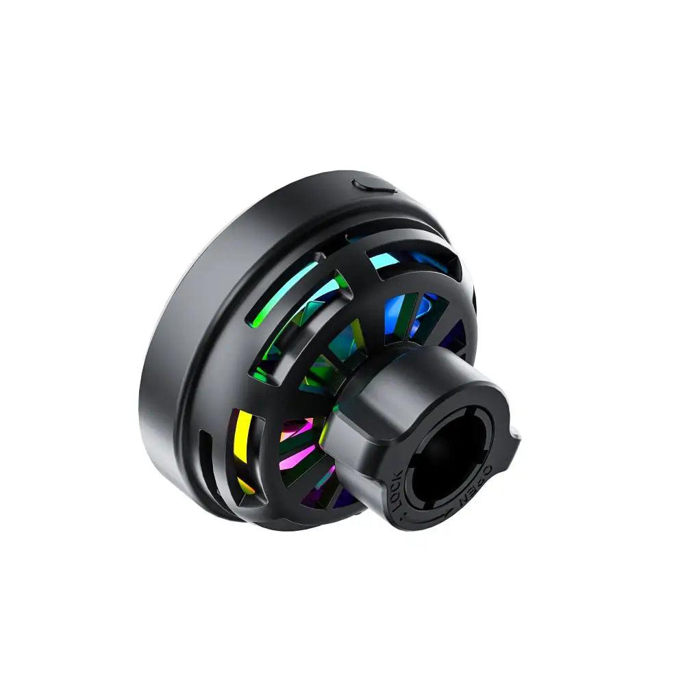 25W Qi2 Magnetic Car Phone Charger Holder with RGB Light Air Vent Mount with Fast Charging & Cooling for iPhone 17 Pro Max