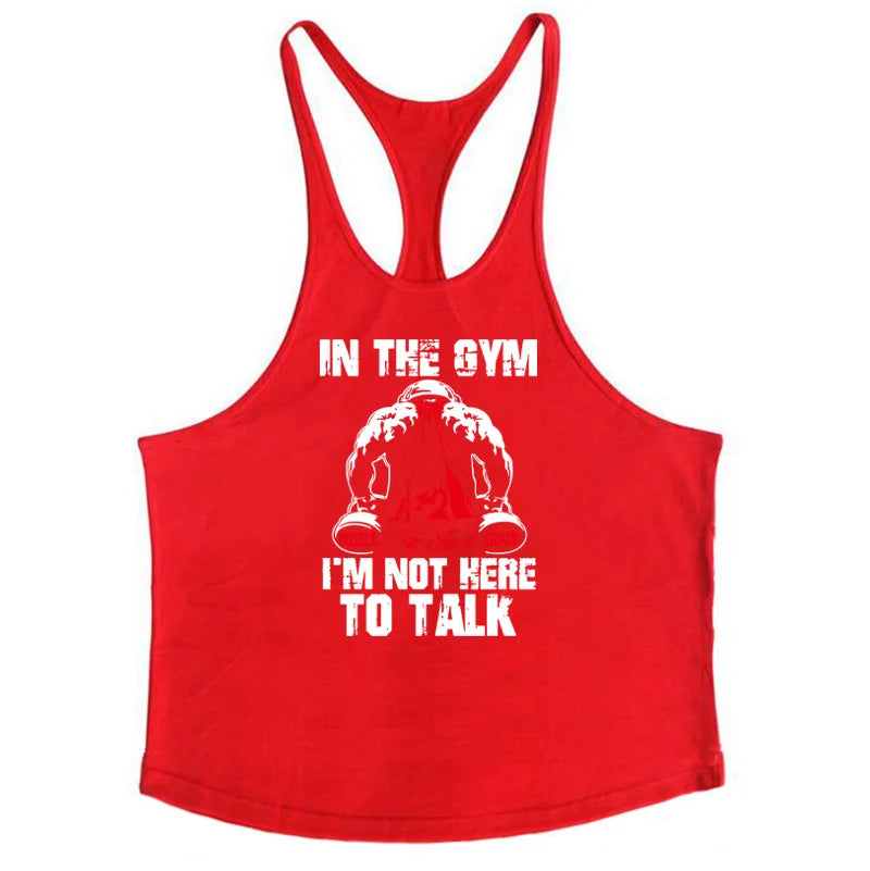 Gyms Workout Sleeveless Shirt Stringer Tank Top Men Bodybuilding Clothing Fitness Mens Sportwear Vests Muscle Singlets