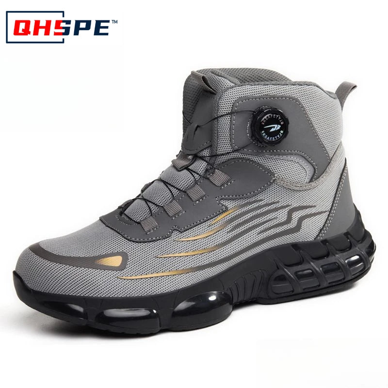 Botas de Seguridad Hombre - Puntera Reforzada Antideslizante