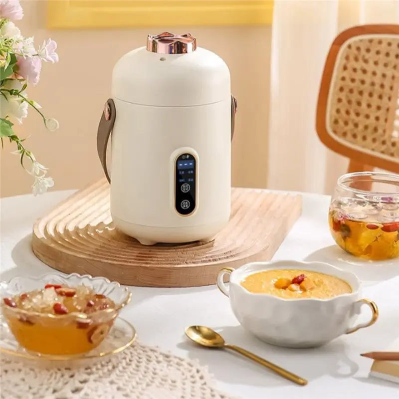 FZFZ For Noodles Soup Mini Rice Cooker Portable Small Travel Electric Kettle Household Hot Pot For Boiling Water EU Plug