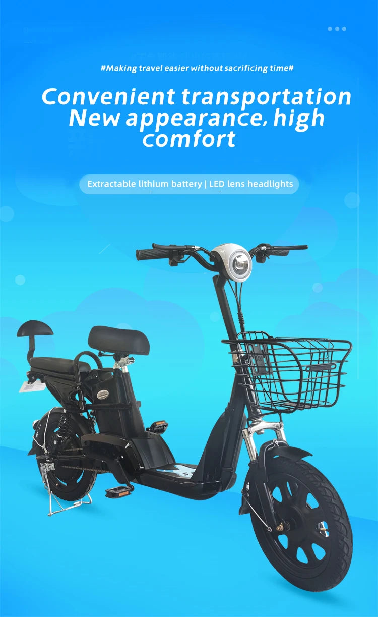 14 inch Electric Bicycle  City Bike Mountain Bike Carry Bike E Bike электровелосипед