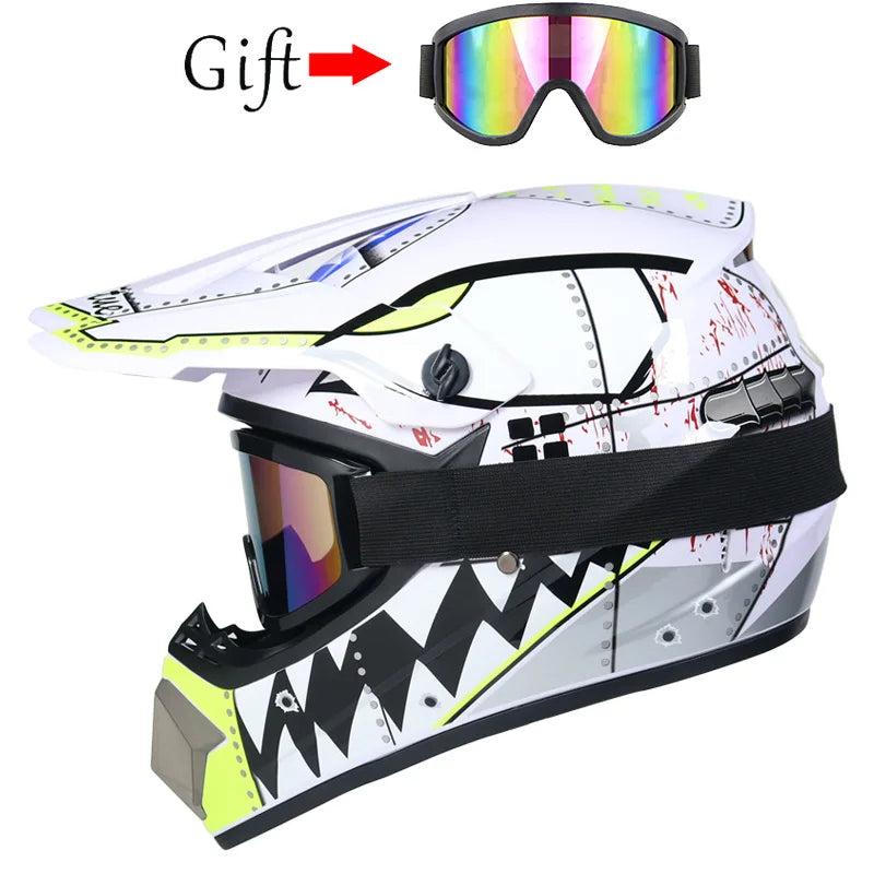 Casco Infantil Todoterreno | Downhill y Motocross - Seguro y Resistente
