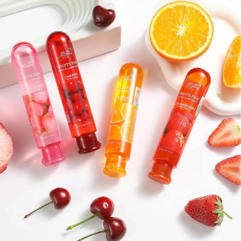 Fruity Love Gel Sex Lubricant Anal Lubrication for Intimate Sessions Combination Packaged Moisturizing Love Gel