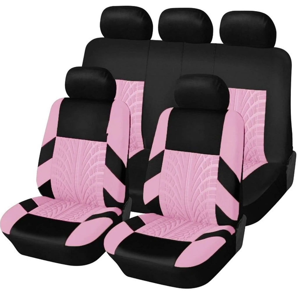 Customized Four Seasons Universal Polyester Full Set Car Seat Covers