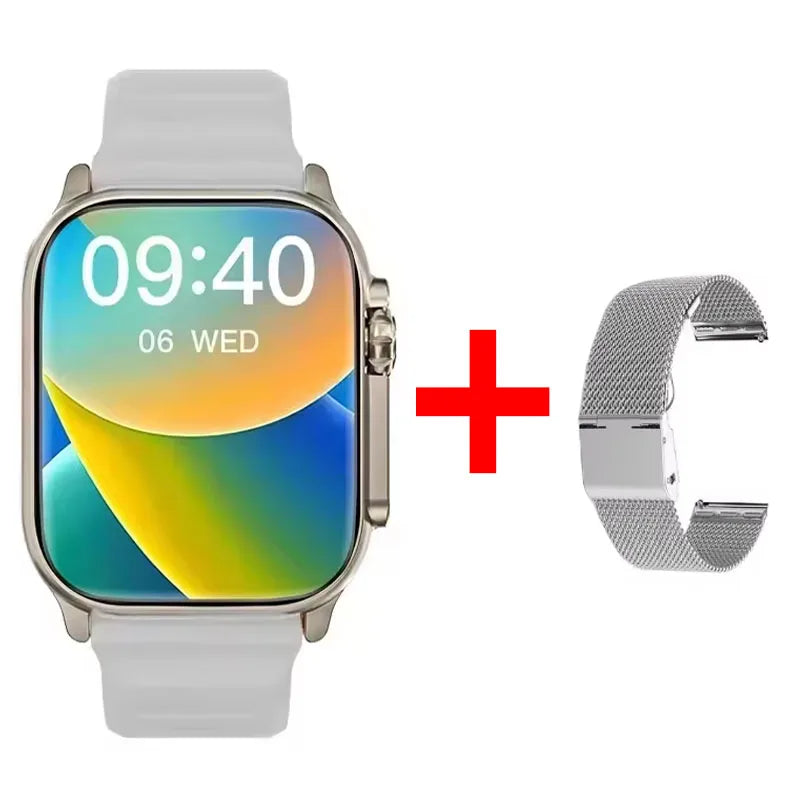 Watch 10 Ultra Smart Watch 49mm 2026 New NFC Men Women GPS Track Bluetooth Call BT Music Games Wireless Charging Smartwatch