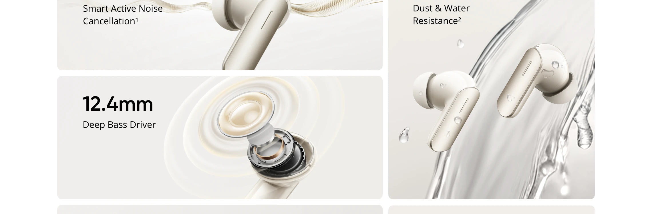 Global Version realme Buds Air 8 55dB Ultra Depth Noise Cancellation True Wireless Earphone Bluetooth 5.4 Earbuds LHDC 5.0 IP55