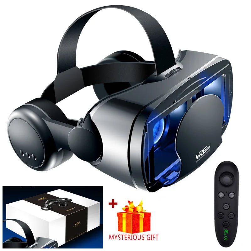 Cell Phone Virtual Reality 3D VR Glasses Helmet Headset Devices Lenses Goggle Smart Smartphone Mobile Realidade Game Viewer Viar