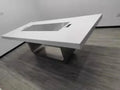 Premium Office conference  modern training reception desk, conference room, large table and chair set
