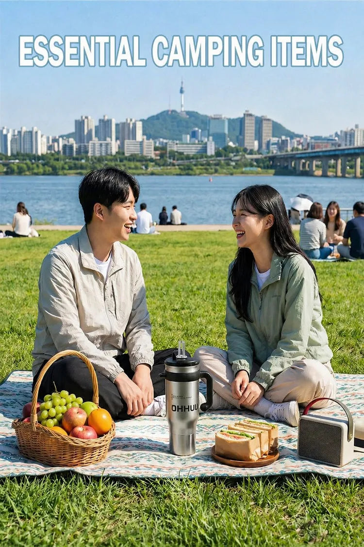 1200ml Vacuum Insulated Travel Mug 316 Stainless Steel Tumbler with Handle Straw Tea Infuser Double Lid Keep Cold Hot for Home