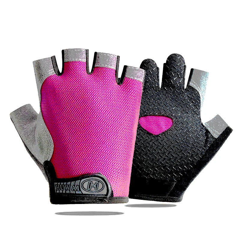 Guantes de Gym Sin Dedos – Fitness Ciclismo Antideslizante Unisex