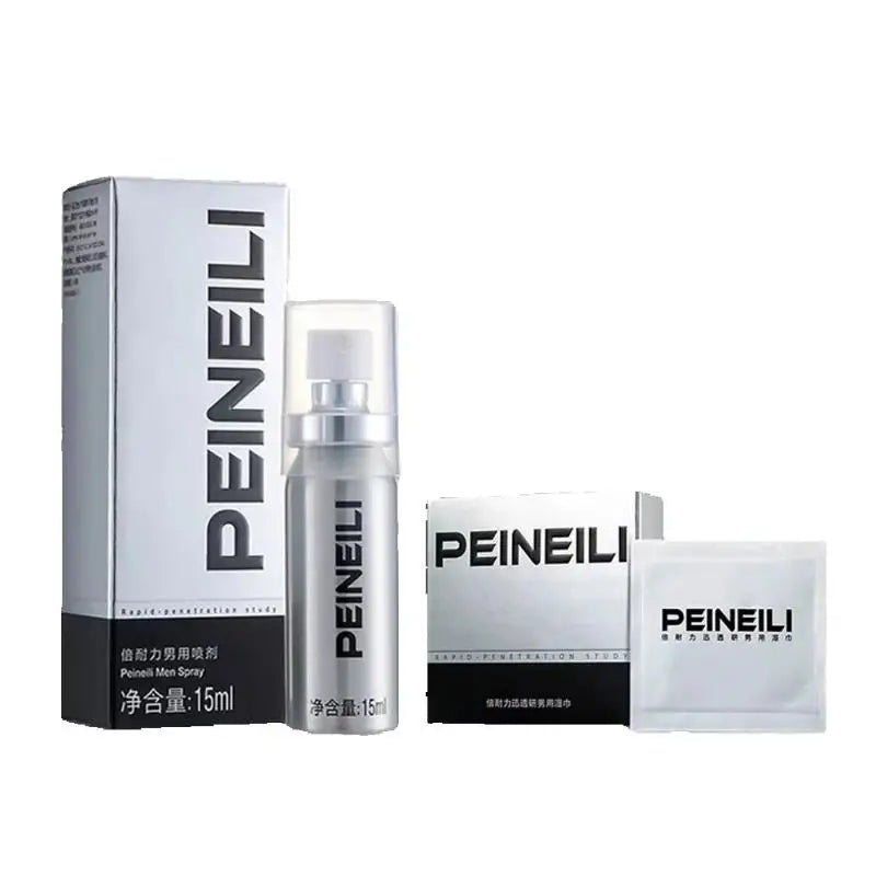 Sex Delay Spray For Men Penis Anti Premature Ejaculation Prolong Spray Enlargment Lubricante ,12pcs Lasting Sex Wipes